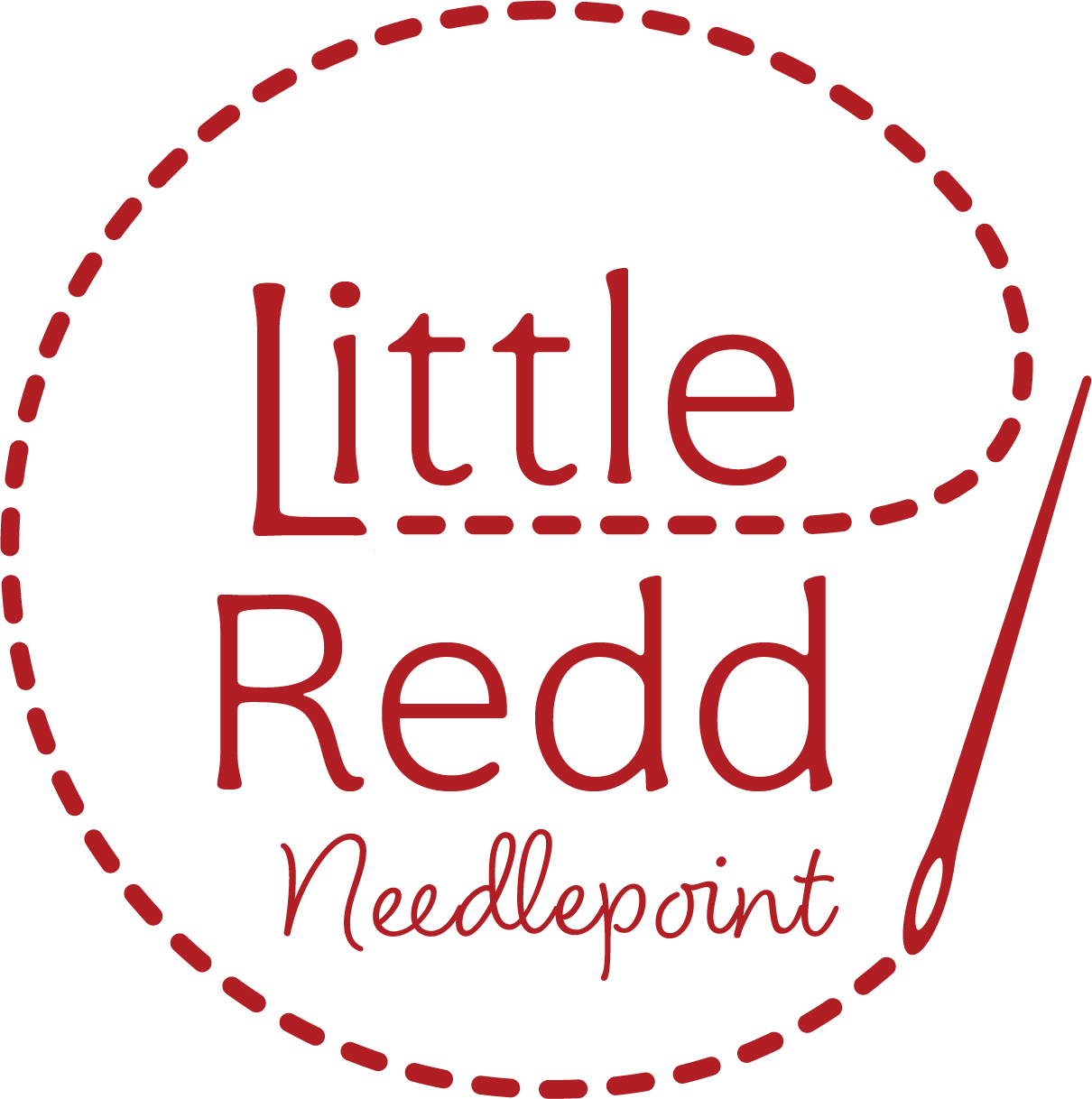 Little Redd needlepoint